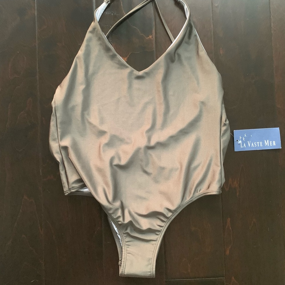 Green La Vaste Mer Swim Suit Medium
